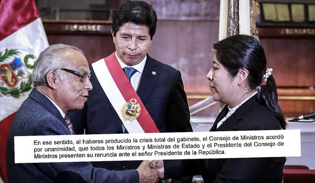 Aníbal Torres, Pedro Castillo y Betssy Chávez convalidaron decisión. (Foto composición: La República)