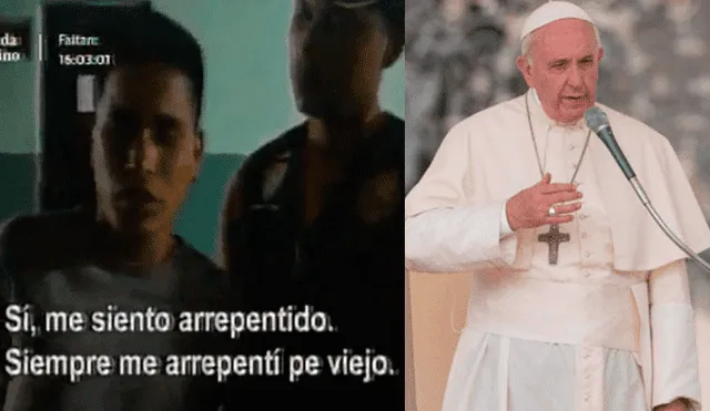 La Victoria: tras ser detenidos, delincuentes hacen insólito pedido a papa Francisco [VIDEO]