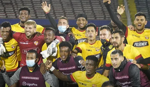 Barcelona SC alcanzó su título número 16 de Ecuador. Foto: Marcador/Twitter