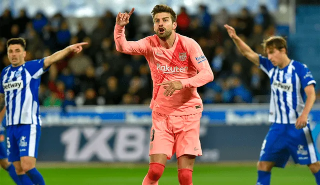 Sigue aquí EN VIVO ONLINE el Barcelona vs. Alavés por la jornada 18 de la Liga Santander 2019-2020. | Foto: AFP