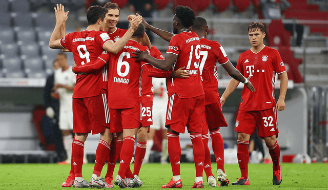 Bayern Múnich venció 2-1 al Eintracht Frankfurt y se clasificó para la final de la Copa de Alemania. | Foto: AFP