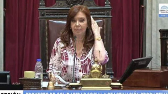 Cristina Fernández llama ‘machista’ a senador tras intercambio de palabras [VIDEO]