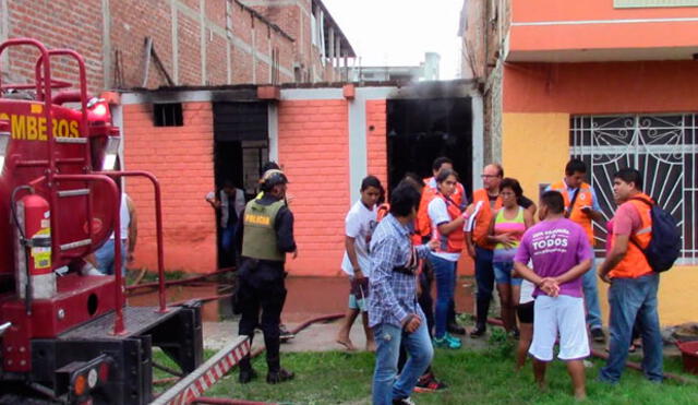 Tumbes: incendio en vivienda deja a familia sin nada