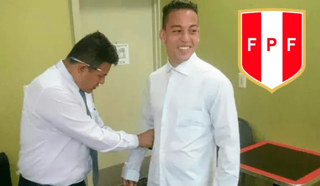 Rusia 2018: Cristian Benavente se probó el terno que utilizará Perú en el Mundial [FOTOS]
