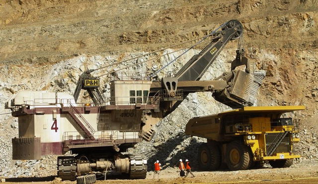 INEI: sector minería cayó 5,18% en julio ante menor producción de cobre