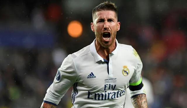 Tras 16 años en el Real Madrid, Sergio Ramos consiguió 22 títulos. Foto: AFP