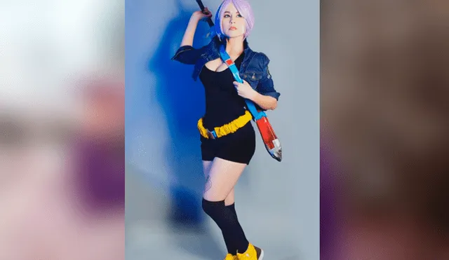 Dragon Ball Super: chica hace cosplay 'hot' de Trunks, en versión femenina, y enamora a fans [FOTOS]
