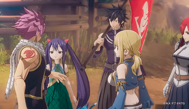 Anime Fairy Tail llega a PS4, Xbox One, Nintendo Switch y PC
