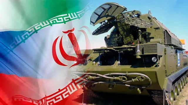 El sistema de misiles Tor-M1 fue vendido de Rusia a Irán. Foto: Composición