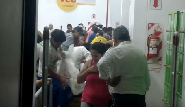 Atención y calma: video de supuesto saqueo en supermercado peruano es falso
