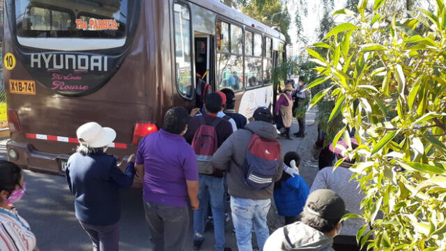Defensoría pide a municipio de Arequipa que regule adecuadamente el transporte 