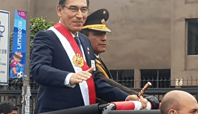Presidente Martín Vizcarra.