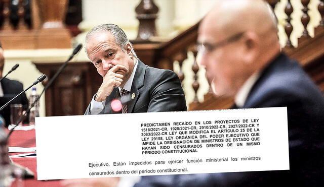 Hernando Guerra, presidente de la Comisión de Constitución. (Foto: Congreso)