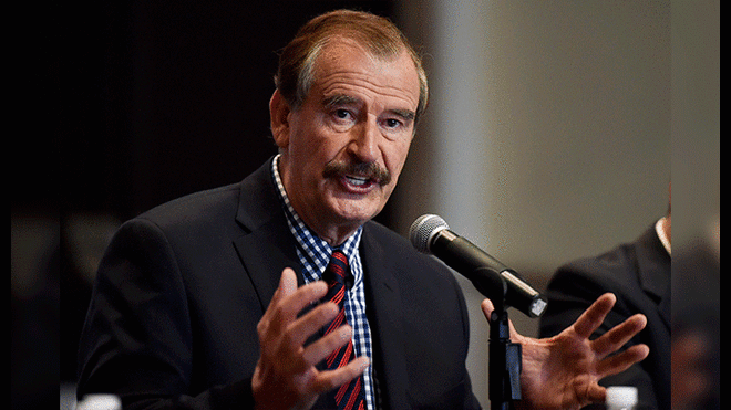 Vicente Fox a favor de legalización de la marihuana en México