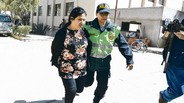 Liberan a abogada acusada de querer dar coima a juez en Arequipa