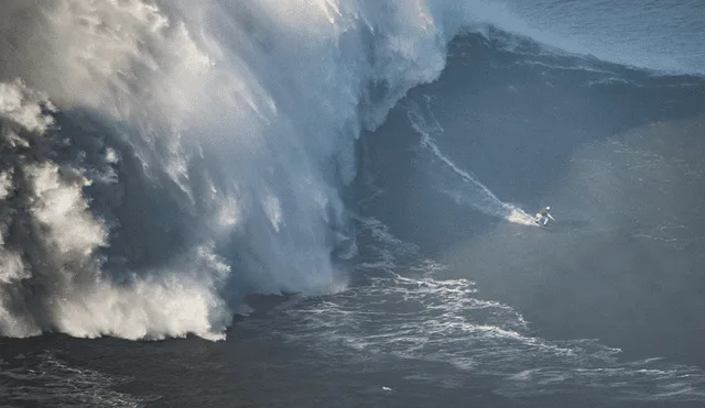 YouTube: La gigantesca ola que surfeó Maya Gabeira para ganar récord Guinnes