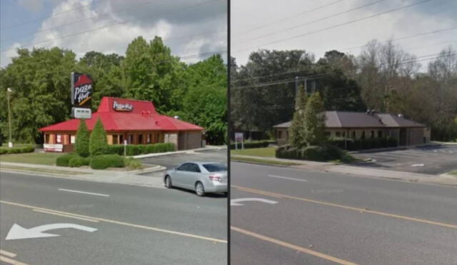 300 restaurantes de Pizza Hut cerraron en 2020; sin embargo, la costumbre de fotografiar los locales abandonados o convertidos en otros negocios ya lleva muchos años en las redes. Foto: Foto: Reddit/JustDewItPLZ