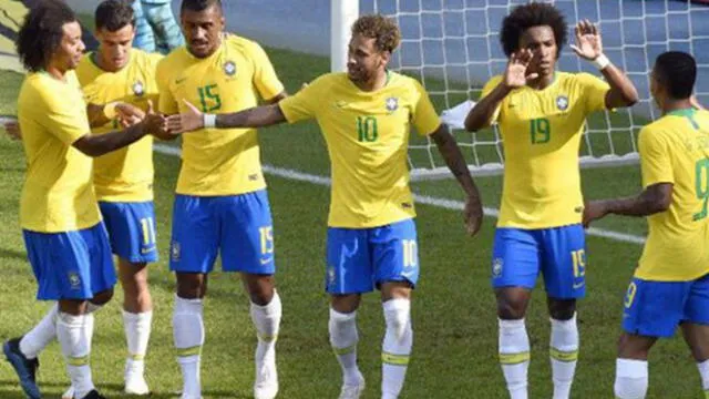 Rusia 2018: horarios de los partidos de Brasil en el Mundial