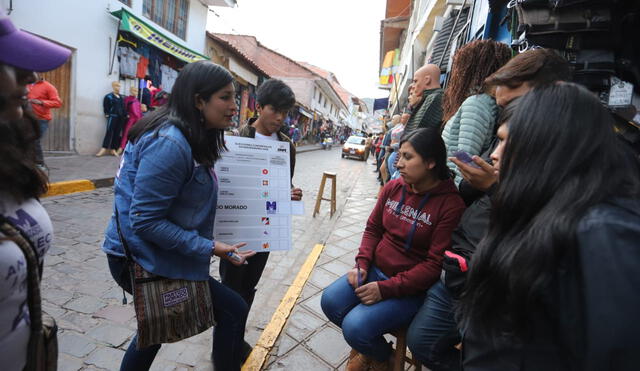 Campaña política en Cusco