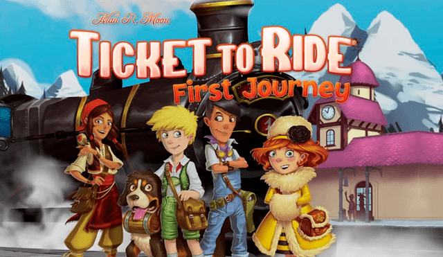 Ticket to Ride: First Journey, te hará conocer ciudades de Estados Unidos y Europa.