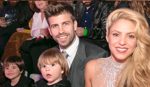 Shakira y Piqué comparten tierna foto familiar