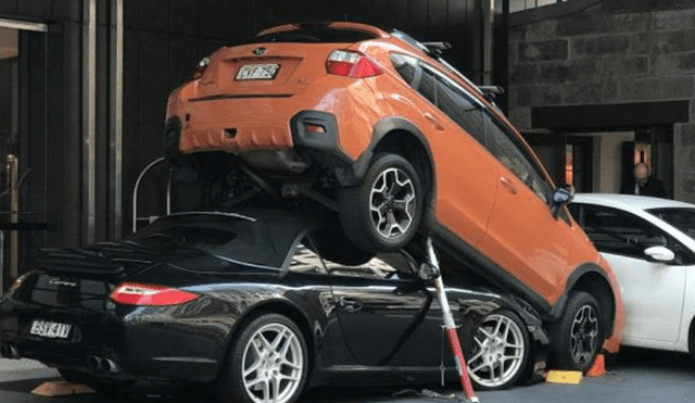 Facebook: intentó estacionar su Porsche, pero un error lo llevaría a la quiebra [VIDEO]