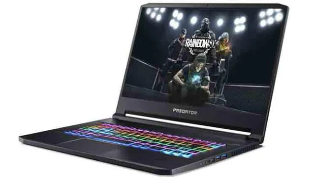 La Predator Triton 500 une el diseño térmico avanzado de Acer con las ventajas de GeForce® RTX 2070 SUPER™  (Fotos: Acer)