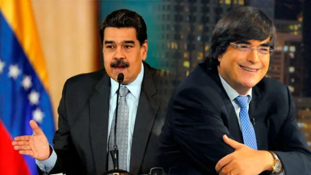 Jaime Bayly se burló de Nicolás Maduro tras querer imitar a un político estaounidense. Foto: Composición