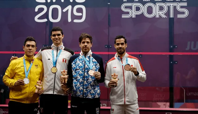 Diego Elías consiguió la tan ansiada medalla de oro en los Juegos Panamericanos Lima 2019. (Foto: Rodolfo Contreras)
