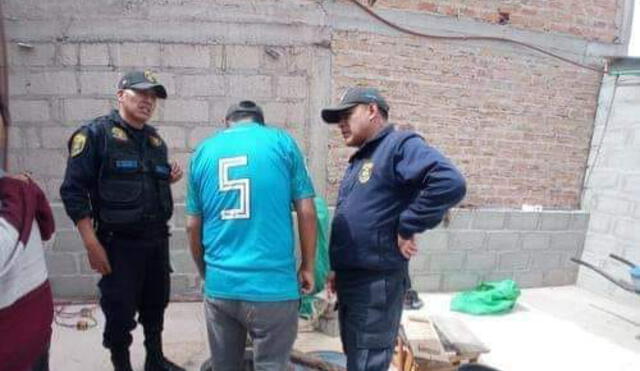 Hombre fue hallado sin vida al interior del pozo. Foto: Puno Informativo.