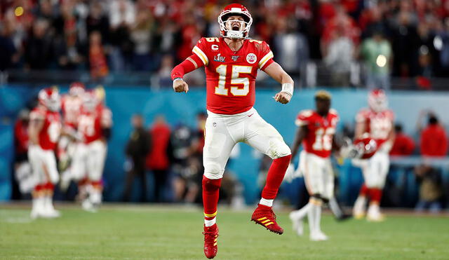Kansas City Chiefs derrotó a San Francisco 49ers en el Super Bowl 2020. Foto: AFP