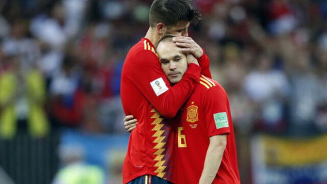 Iniesta le dice adiós a la selección española tras eliminación del Mundial