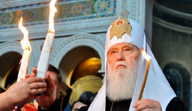 El patriarca de la Iglesia ortodoxa de Ucrania, Mykhailo Denysenko, ha generado mucha polémica durante la pandemia de coronavirus. Foto: difusión