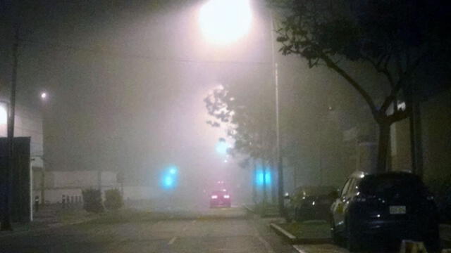 Lima: neblina nocturna en distritos costeros [VIDEO]