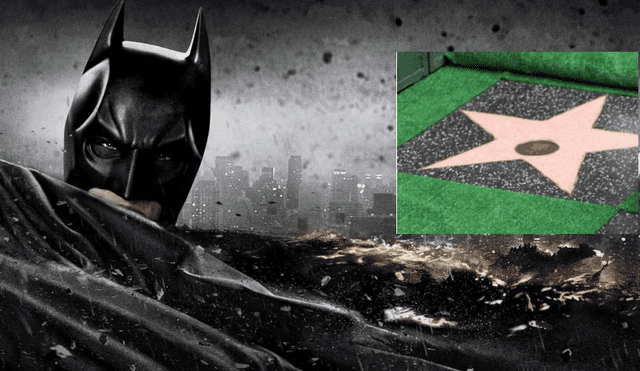 Batman será el primer superhéroe en obtener su estrella en el Paseo de la fama de Hollywood