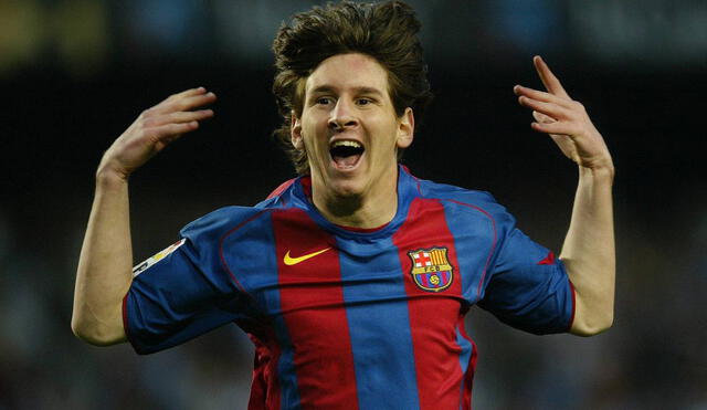 Messi marcó su primer gol con Barcelona en el 2015.