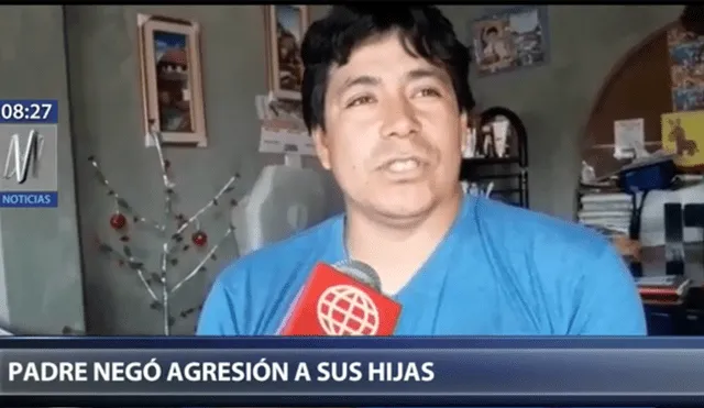 Padre de las menores encontradas en Cusco niega haberlas agredido 