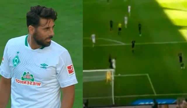 Claudio Pizarro erró increíble gol en la Bundesliga [VIDEO]