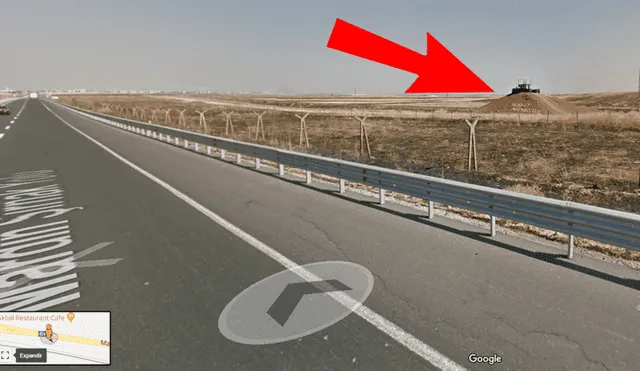 Google Maps: Un enigmático mensaje en la frontera entre Turquía y Siria fue captado por las cámaras de la aplicación [FOTOS]