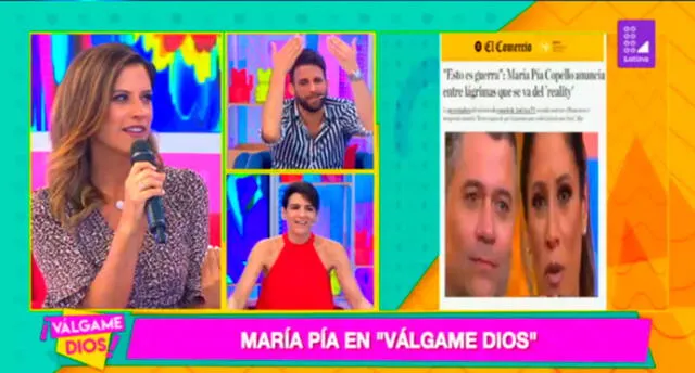 María Pía Copello revela los secretos de chicos reality en 'Válgame Dios' [VIDEO]
