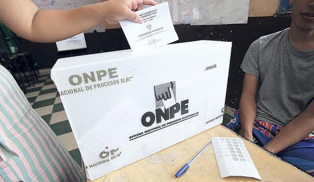 Elecciones 2021: ONPE estableció que elecciones internas de partidos serán de 7 a. m. a 7 p. m.