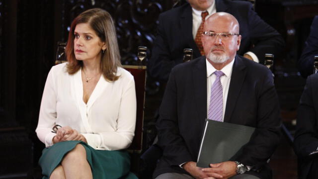 Mercedes Aráoz y Carlos Bruce serán sustituidos en comisiones parlamentarias