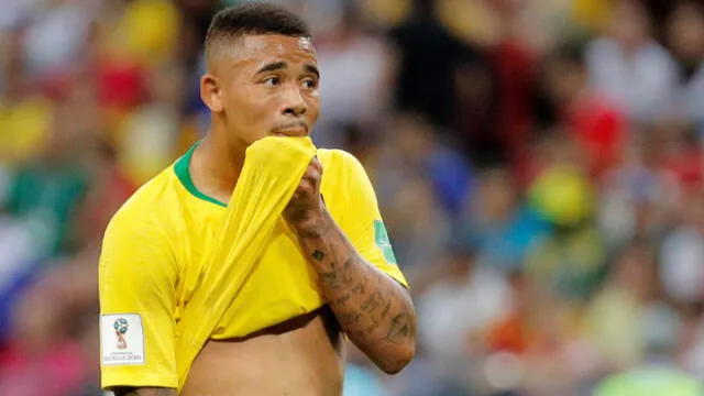 Gabriel Jesús es considerado el peor '9' de la selección brasileña en Mundiales 