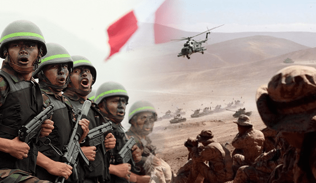 Ejército Peruano Foto: Composición Andina/Presidencia de la República