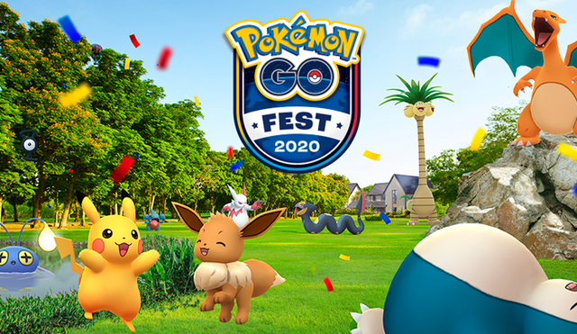 El GO Fest 2020 se realizará los días 25 y 26 de julio. Foto: Pokémon GO.