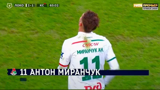 Jefferson Farfán saca un espectacular centro para el gol de Lokomotiv Moscú [VIDEO]