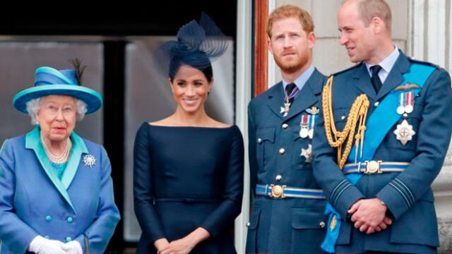 Reina Isabel y el príncipe William estarían furiosos con Meghan Markle y Harry 