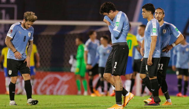 La selección de Uruguay dio 16 casos de jugadores contagiados por la COVID-19 durante las Eliminatorias. Foto: EFE