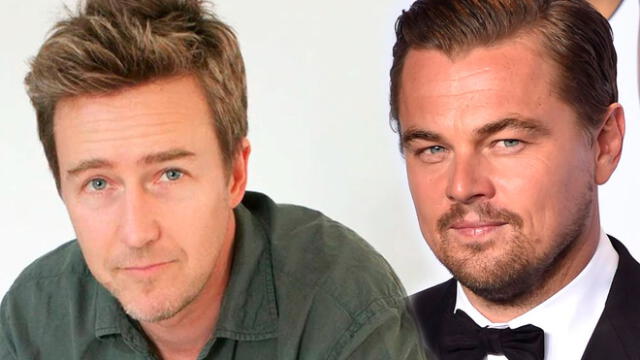 Edward Norton le salvó la vida a Leonardo DiCaprio