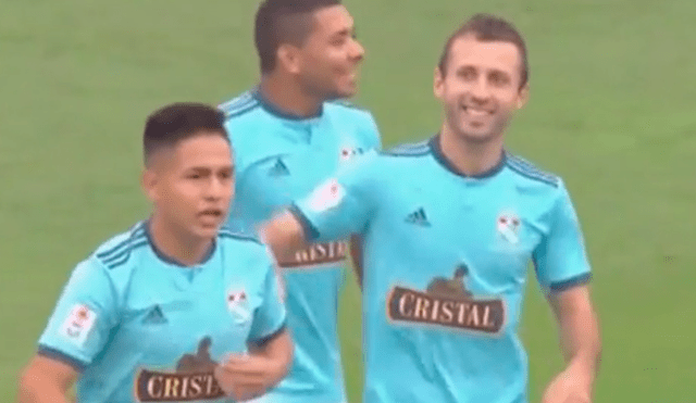 Sporting Cristal vs. Melgar: mira el gol de vestuario de Calcaterra para el 1-0 [VIDEO]